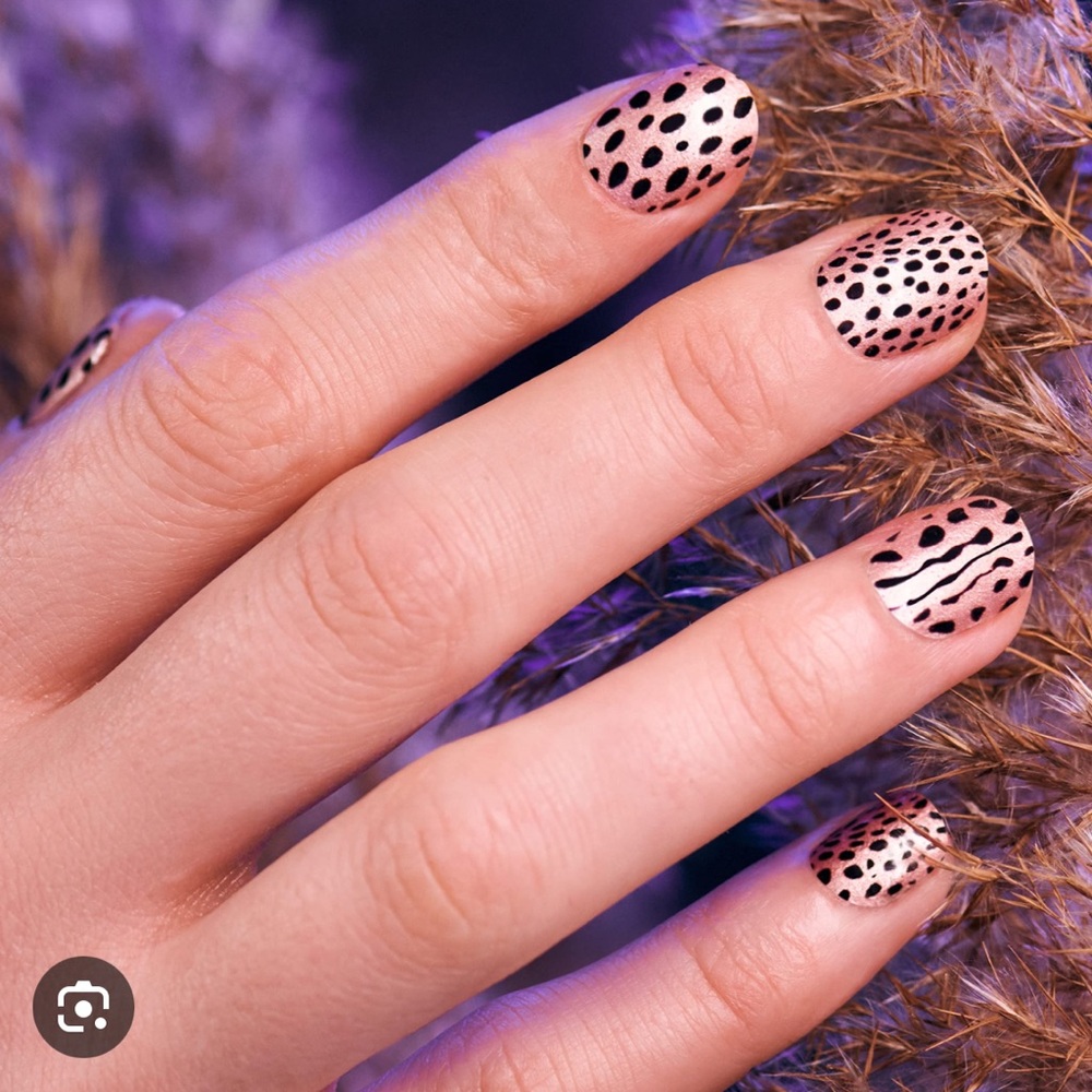 Color Street: Purr Diem | Animal Print Cat Spots Feline Chic Clear Overlay - Picture 7 of 12